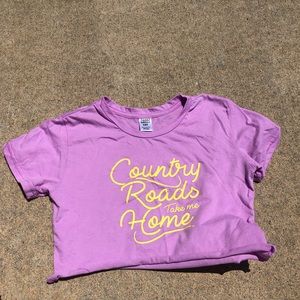 Country roads take me home crop top🏞🛣